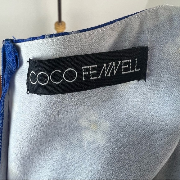 Coco Fennell Blue Daisy Dolly Dress - Size UK 6 US 2 - Picture 6 of 8